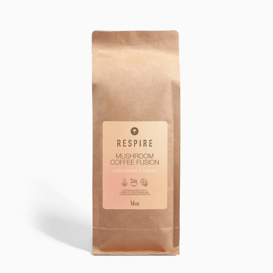Mushroom Coffee Fusion - Lion’s Mane & Chaga 16oz